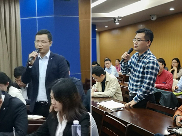 张新胜校友,李润权校友发言自治区市场监督管理局党组